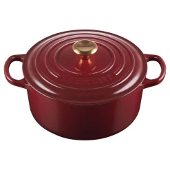 Signature Cast Iron Round Casserole 22cm