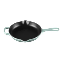 Hot LE CREUSET Signature Cast Iron Skillet with Metal Handle 23cm