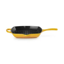 New LE CREUSET Signature Cast Iron Square Grillit® 26cm