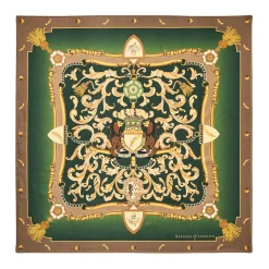 Sale ASPINAL OF LONDON Signature Shield Silk Scarf