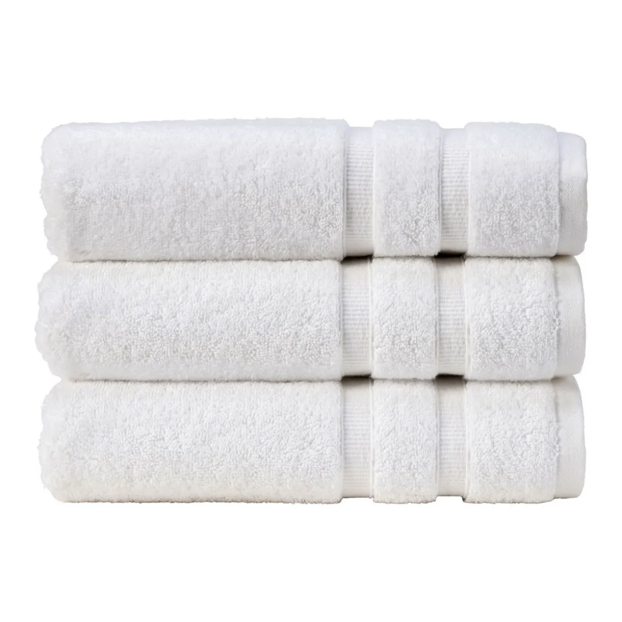 Signum Combed Cotton Towel White