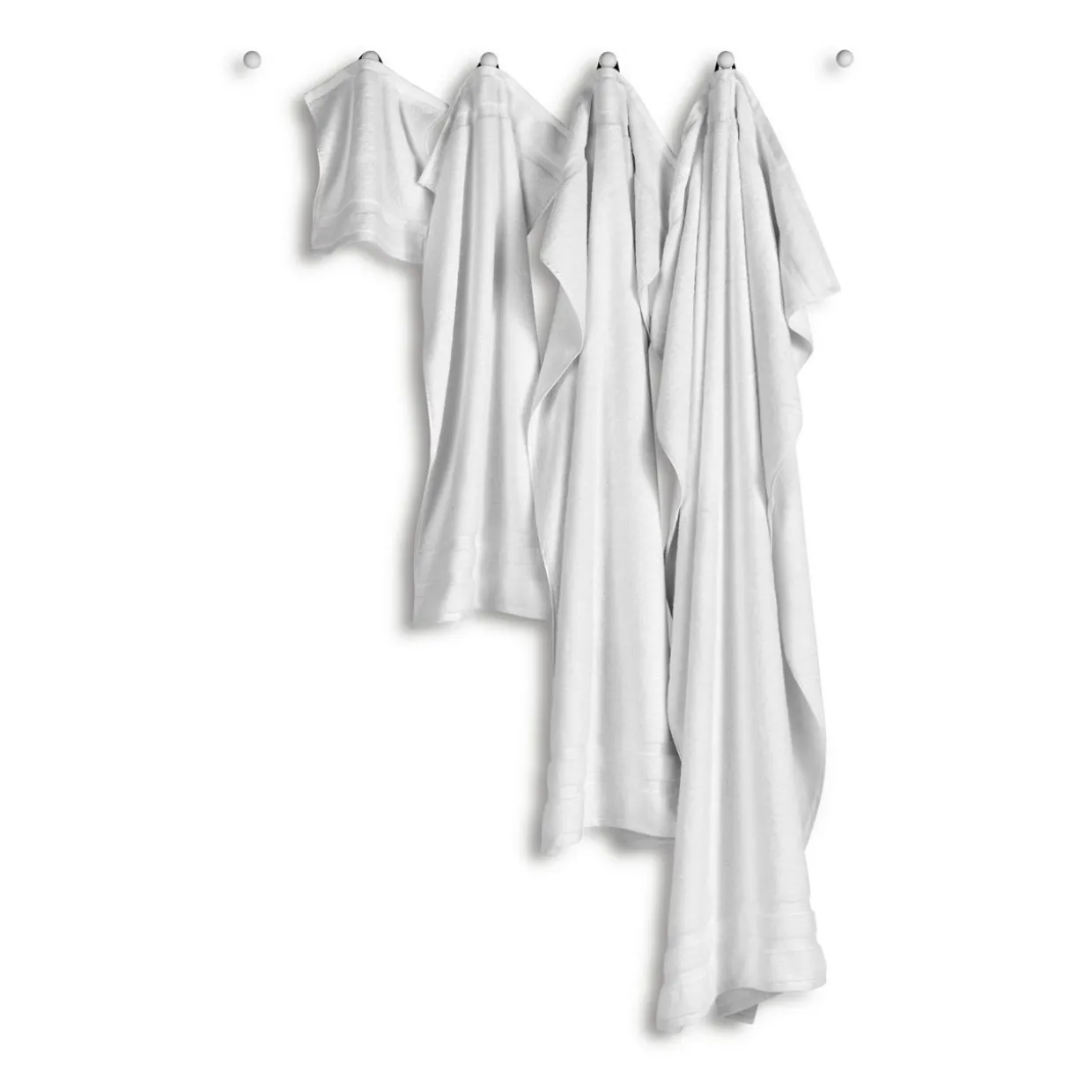 Signum Combed Cotton Towel White