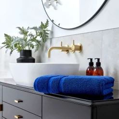 Online CHRISTY Signum Combed Cotton Towel Lazuli