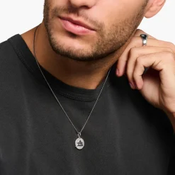 Silver Elements Of Nature Necklace