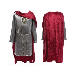 Hot GREAT PRETENDERS Silver Knight with Cape Two-Piece Set