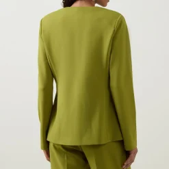 Single-Breasted Fitted Blazer