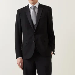 Single-Breasted Tuxedo Jacket