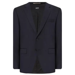 Single-Breasted Wool Jacket