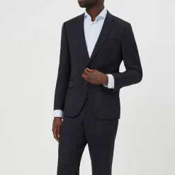 Single-Breasted Wool Jacket