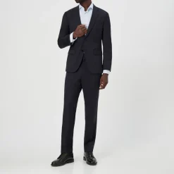 Single-Breasted Wool Jacket