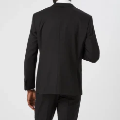 Hot BOSS Single-Breasted Wool Jacket