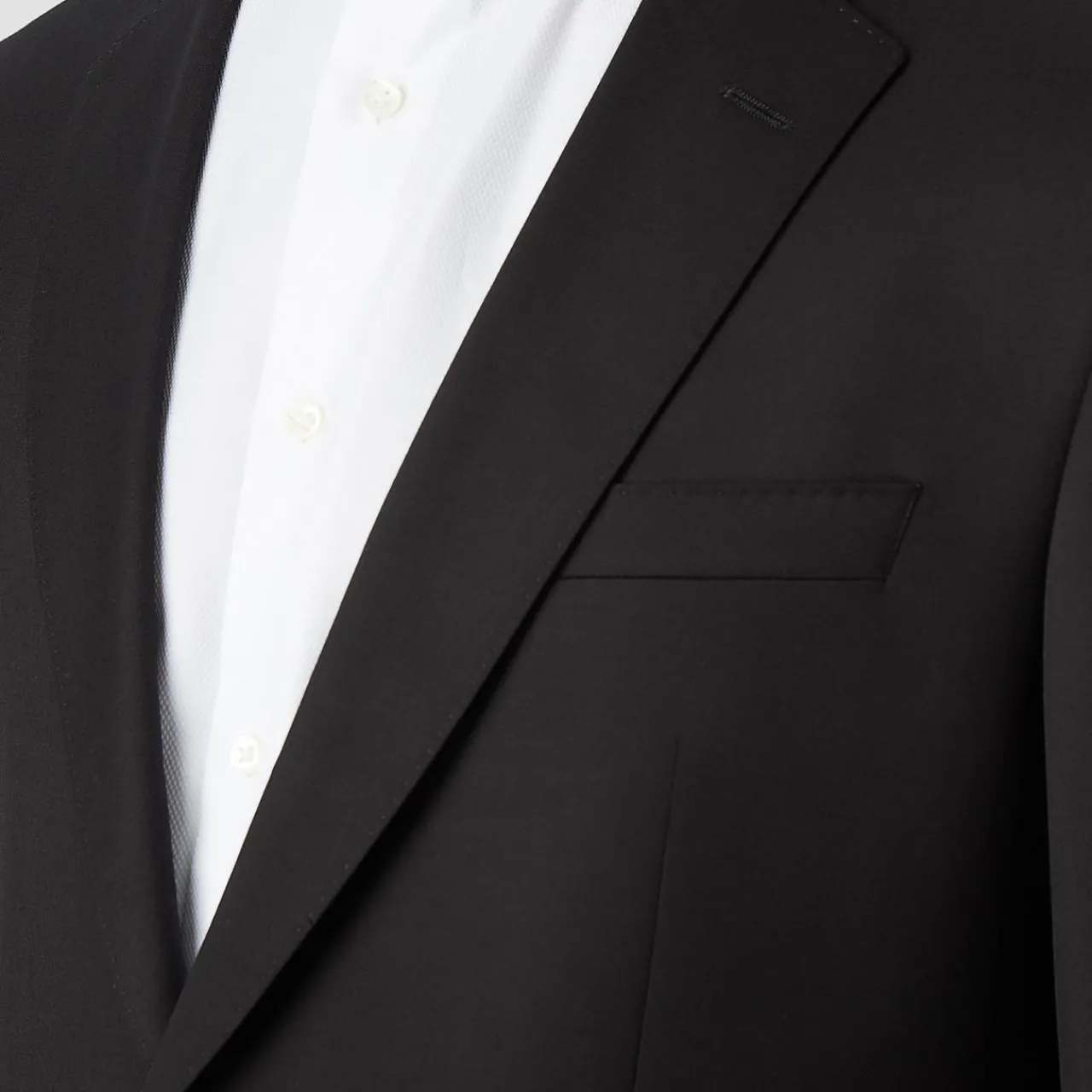 Hot BOSS Single-Breasted Wool Jacket