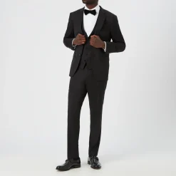 Hot BOSS Single-Breasted Wool Jacket