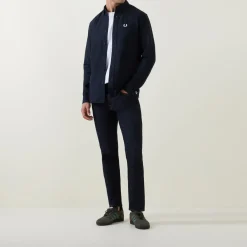 Outlet FRED PERRY Single-Cuff Oxford Shirt