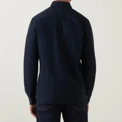 Outlet FRED PERRY Single-Cuff Oxford Shirt