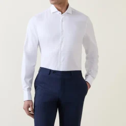 New ETERNA Single-Cuff Twill Formal Shirt