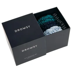 Six-Pack Skinny Silk Scrunchies