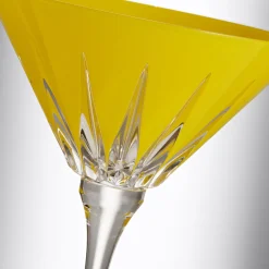 Six-Piece New Year Firework Martini Glass Set