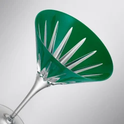 Six-Piece New Year Firework Martini Glass Set