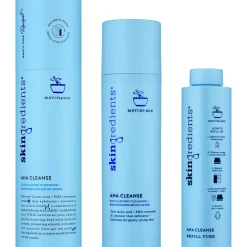 Skingredients AHA Cleanse Brightening + Exfoliating Lactic Acid Cleanser Refill Tube 100ml