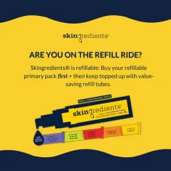 Skingredients Skin Shield Moisturising + Priming SPF 50 PA+++ Sunscreen Refillable Primary Pack 73ml