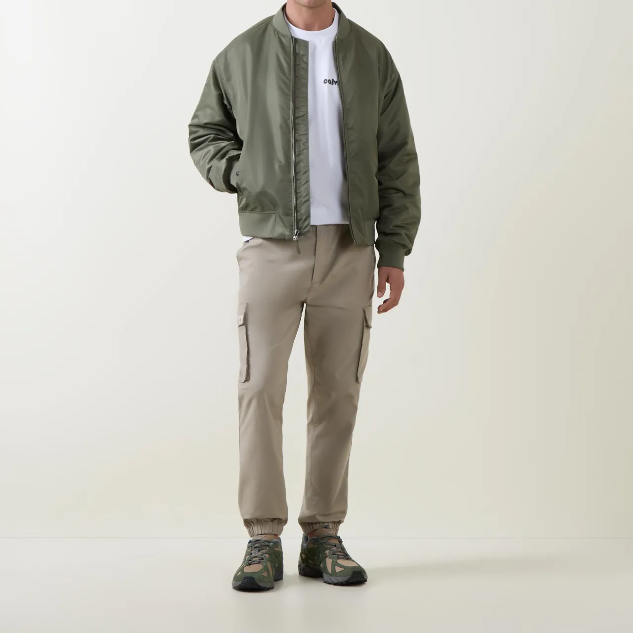 Hot CALVIN KLEIN JEANS Skinny Leg Ripstop Cargo Trousers