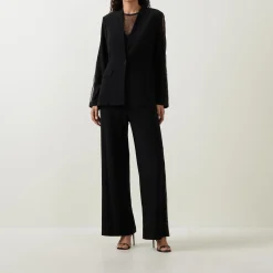 Sale JOSEPH RIBKOFF Sleeve-Embellished Single-Breasted Blazer