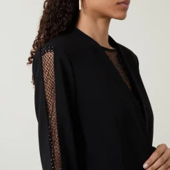 Sale JOSEPH RIBKOFF Sleeve-Embellished Single-Breasted Blazer