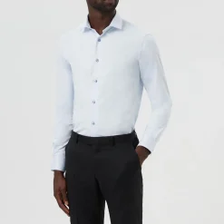 Discount REMUS UOMO Slim Fit Cotton-Blend Stretch Shirt