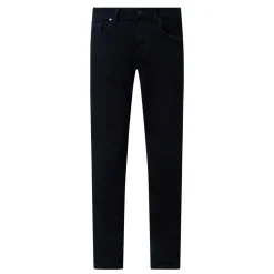 Slimmy Luxe Performance Tapered-Leg Jeans