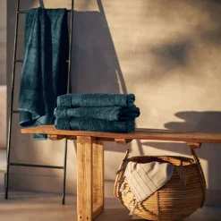 Smooth Bamboo Towel Petrol