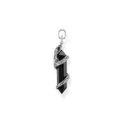 Online THOMAS SABO Snake & Crystal Sterling Silver Pendant