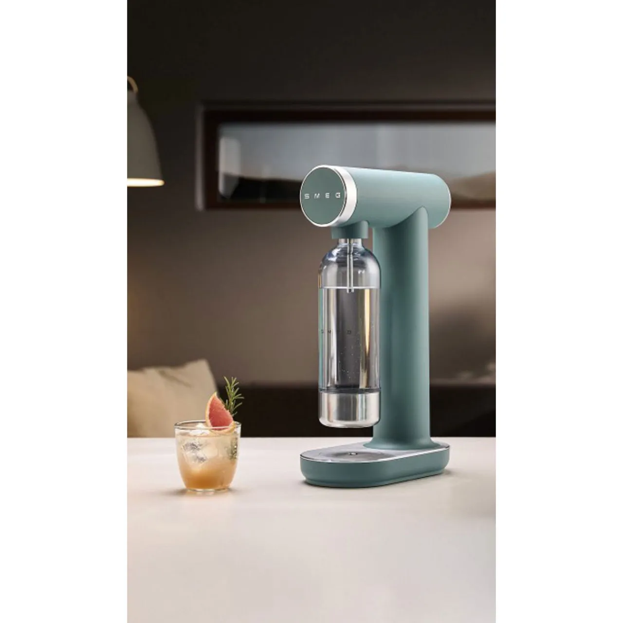 Clearance SMEG Soda Maker in Emerald Green