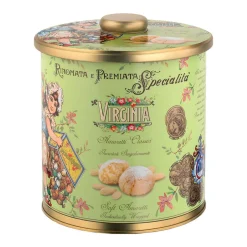 Soft Amaretti in Decorative Tin