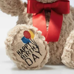 Hot STEIFF BEARS Soft Cuddly Friends Jimmy Teddy Bear Happy Birthday 35cm
