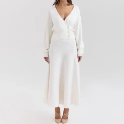 Sale HOUSE OF CB Solara Flared Skirt