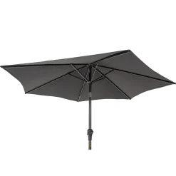 Sale CASEYS FURNITURE Soldano Parasol & Base Anthracite 2.5m