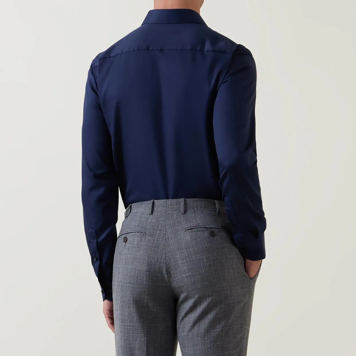 Solid Single-Cuff Shirt