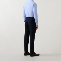 Best REMUS UOMO Solid Stretch Single-Cuff Shirt