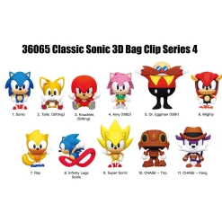 Sonic Series 4 Assorted Figural Bag Clip