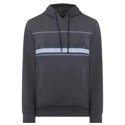 Hot BOSS Soody Zone Logo Emed Hoodie