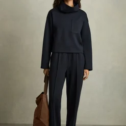 Hot REISS Sophia Pintuck Track Pants