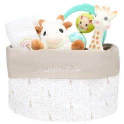 Sophie The Giraffe Birth Basket Set