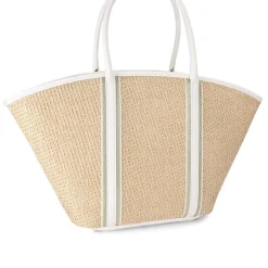 Online CARVELA Sorrento Straw Basket Tote Bag