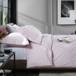 Southport Duvet Set Rose/White