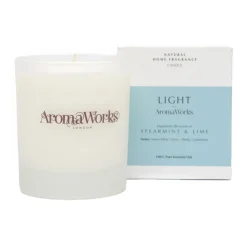 Fashion AROMAWORKS Spearmint & Lime Scented Candle 300g