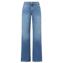 Sale 7 FOR ALL MANKIND Spencer Coated Flared Leg Jeans