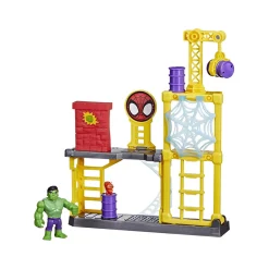 Discount SPIDERMAN Spidey & Friends Hulk Smash Playset