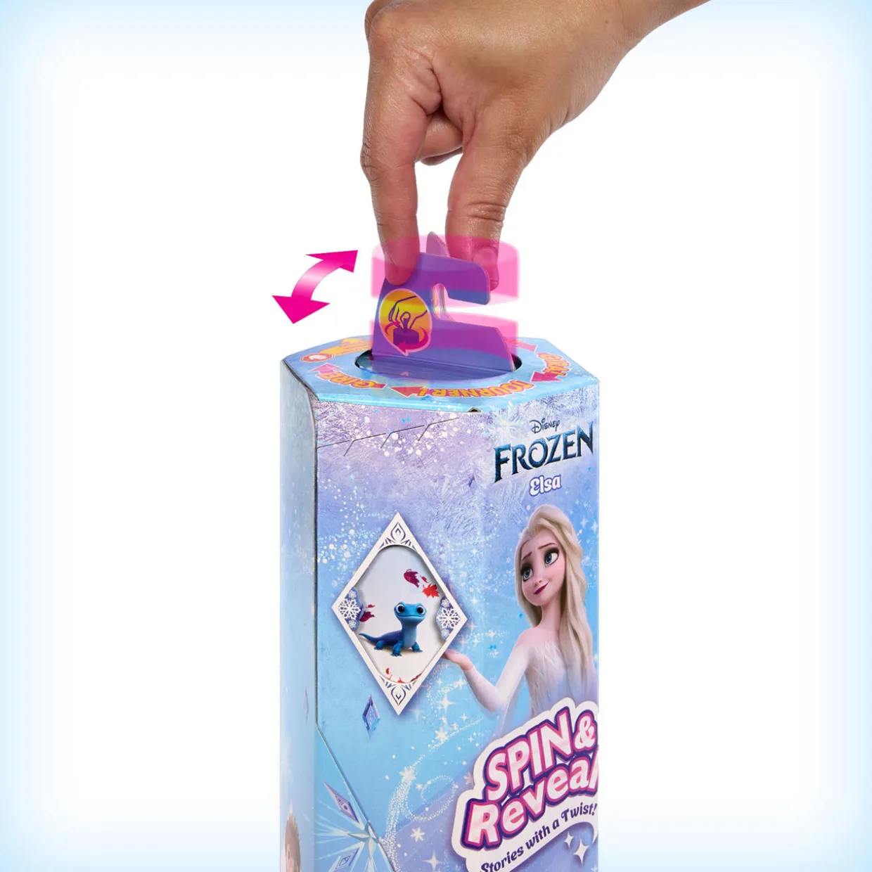 Spin & Reveal Elsa Doll