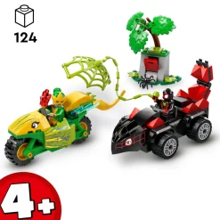 Spin and Electro Dinosaur Vehicle Chase